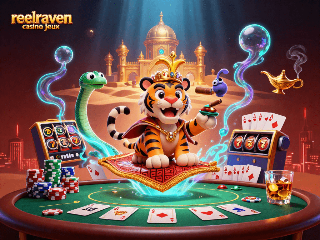 Les joueurs découvrent les jeux de casino sur reelraven casino jeux avec des machines à sous fascinantes.
