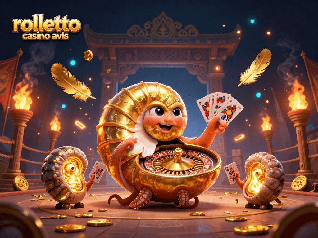 rolletto casino avis : visualisez un nautilus géant en plein jeu de cartes dans un décor vibrant de casino
